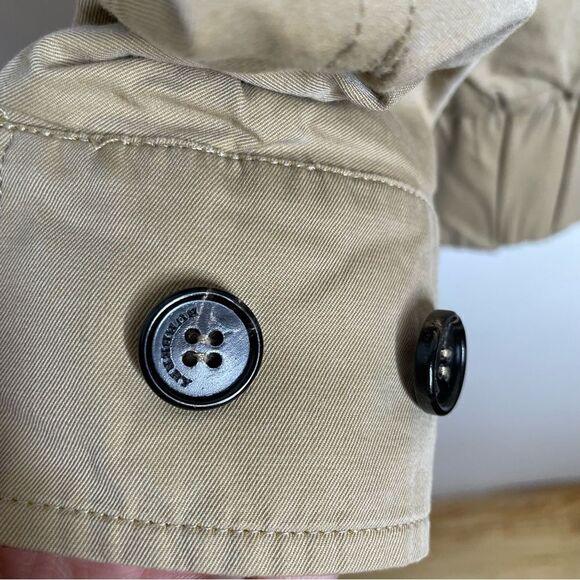 Burberry Harrington Reversible Rainbow Check Nova‎ Plaid Jacket Tan Xxs S Rare - Picture 11 of 13